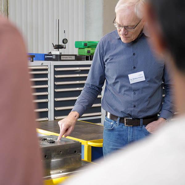 Einblick in den Werkzeugbau