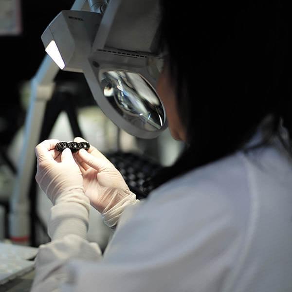 Einblick in die Montage